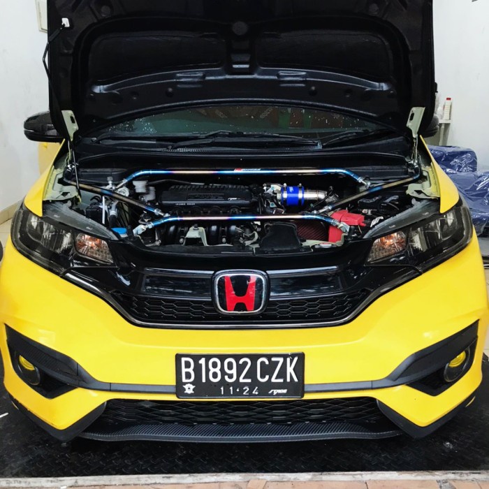 Strutbar Honda Jazz Gk5 Strutbar Gk5 Strutbar 4Point Burntip Rollbar