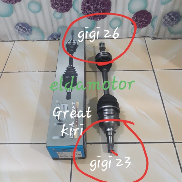 Drive Shaft Cv Joint Assy As Roda Komplit Corolla Great Ae101 Kiri