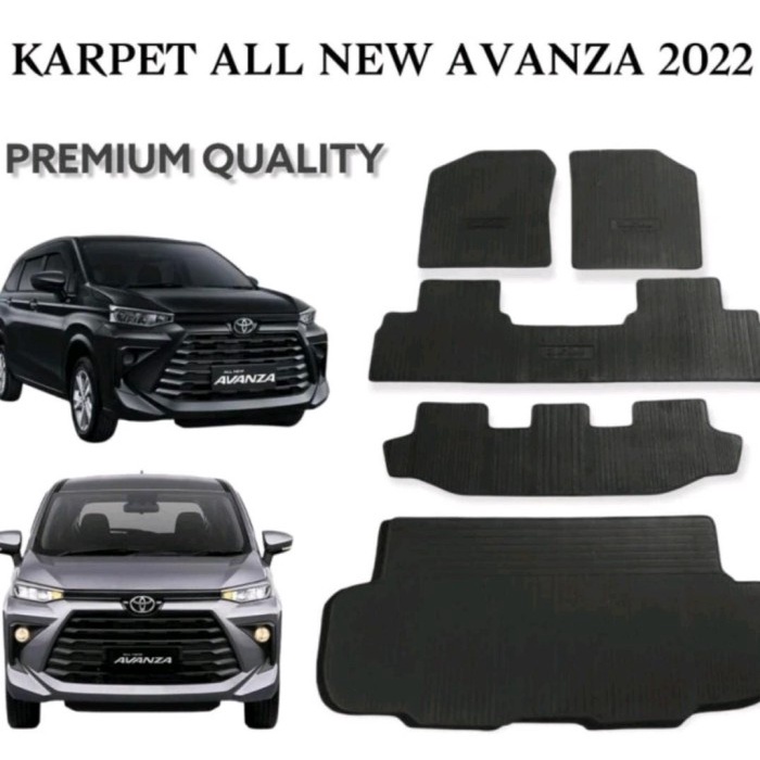 Karpet Mobil All New Avanza 2022-2024 Full Set Karpet Mobil Khusus Mob