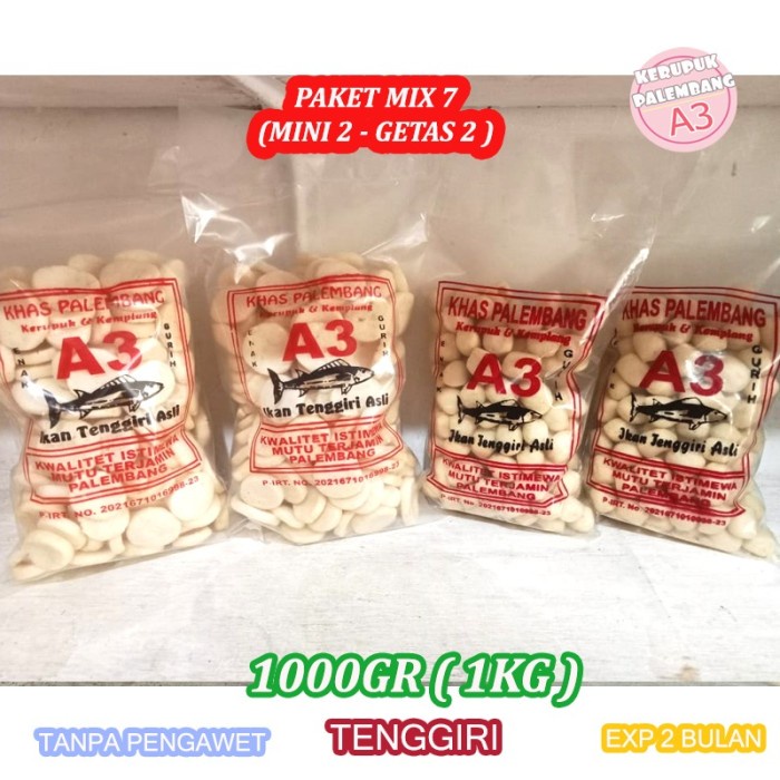 

KEMPLANG MIX 7 MINI 2 GETAS 2 ASLI PALEMBANG
