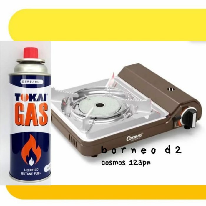 silahkan- paket kompor cosmos portable dan gas kaleng