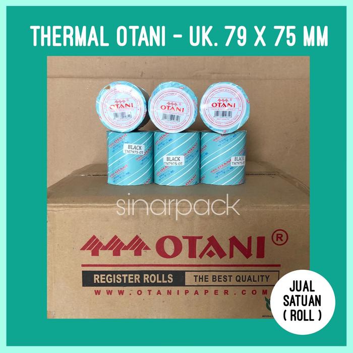 

New Kertas Struk Kasir Thermal OTANI 79 x 75 mm (1 Roll)