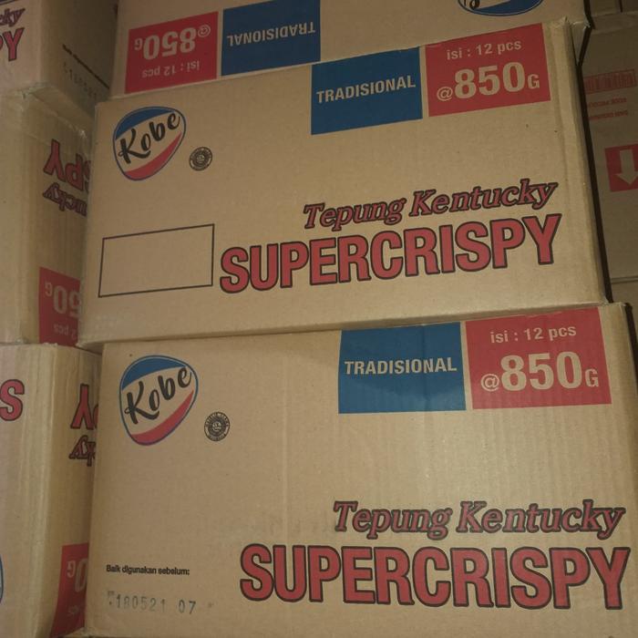 

HOT SALE! [DUS] kobe crispy 850gr kobe tepung bumbu kentucky super crispy
