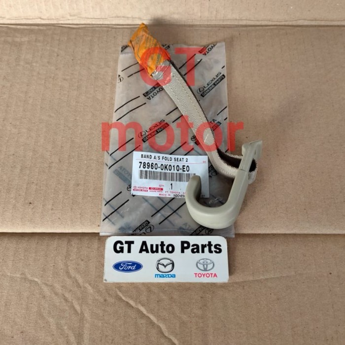 BEST TALI GANTUNGAN JOK BELAKANG INNOVA FORTUNER 2009-2015 78960-0K010-E0