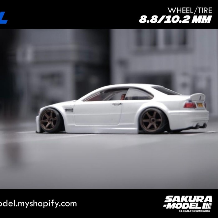 Ban Karet diecast Sakura Model TE37 SL Bronze