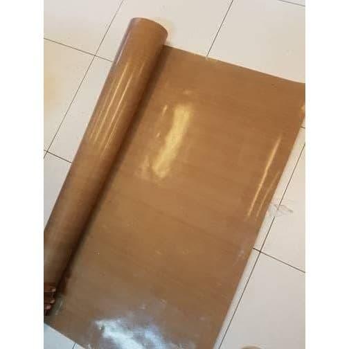 

KERTAS TEFLON / KAIN TEFLON 0.08 TANPA LEM, 1M X 1M