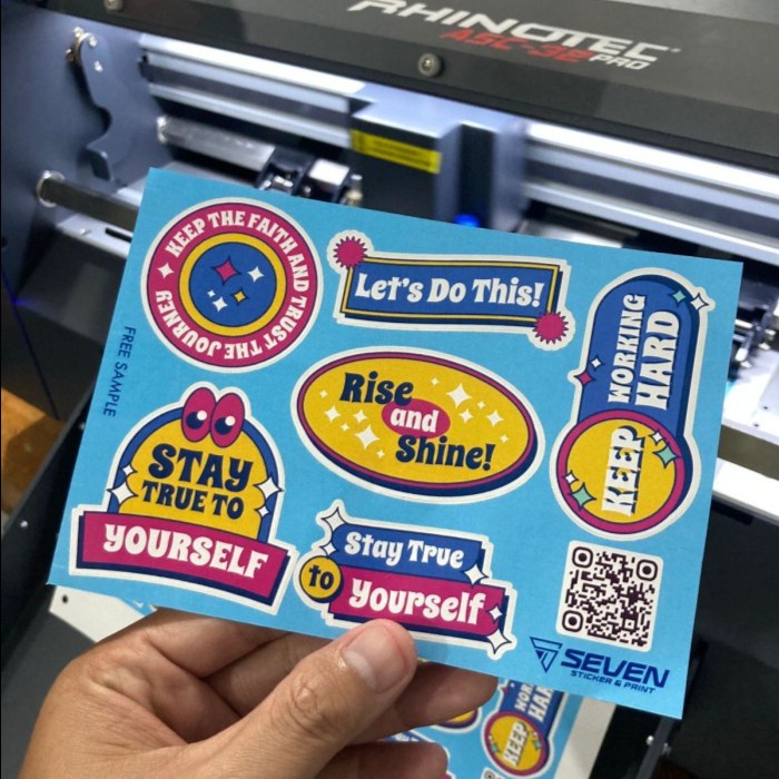 

STICKER SHEET WATERPROOF UKURAN A5/A6/CUSTOM SIZE - LAM. DOFF/GLOSSY
