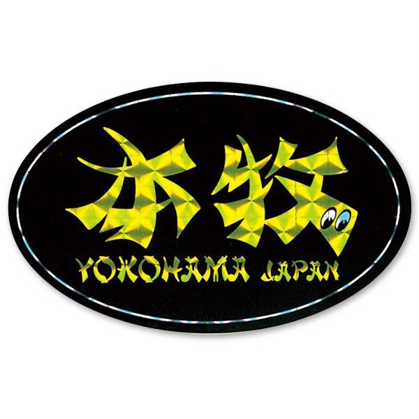

HONMOKU OVAL STICKER