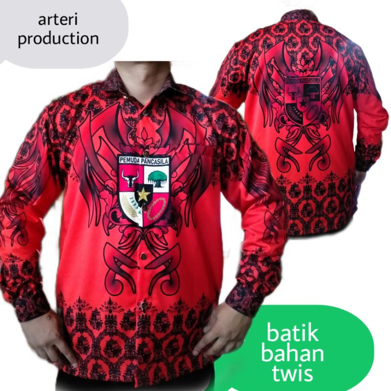 kemeja pemuda Pancasila batik