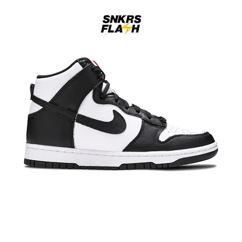 NIKE Dunk High Panda (2021)  Sepatu Sneakers Wanita