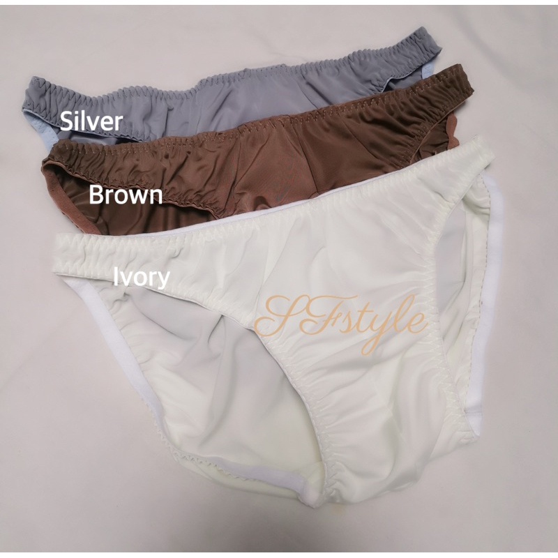 MAN 01 BASIC - bahan adem halus lembut nyaman - Celana Dalam Pria Bikini type & Thong (ZIGZAG