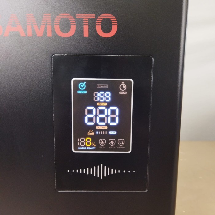 Ready Stabilizer SAMOTO 10000VA Stavolt Single Phase Stavolt SMT10000 Stabiliser SMT