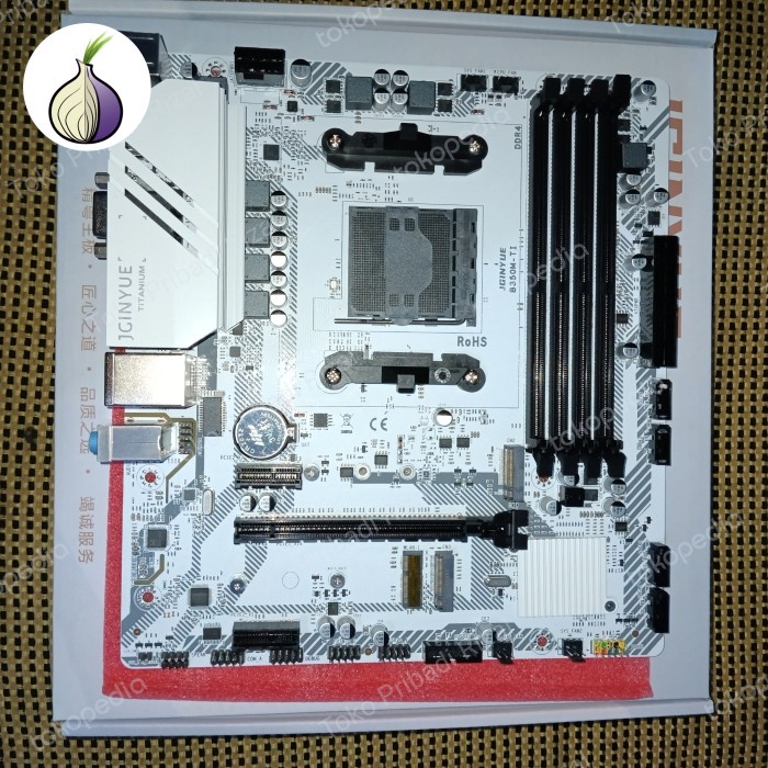 Ready Motherboard AM4 B350M TI V2 ( DDR4 B350 NVME )