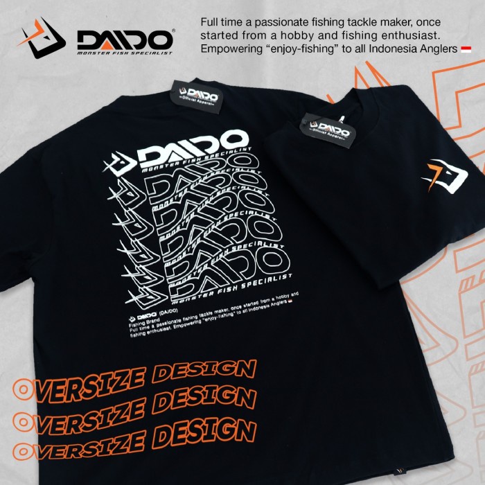 Ready BAJU KAOS DAIDO FISHING TEAM OVERSIZED
