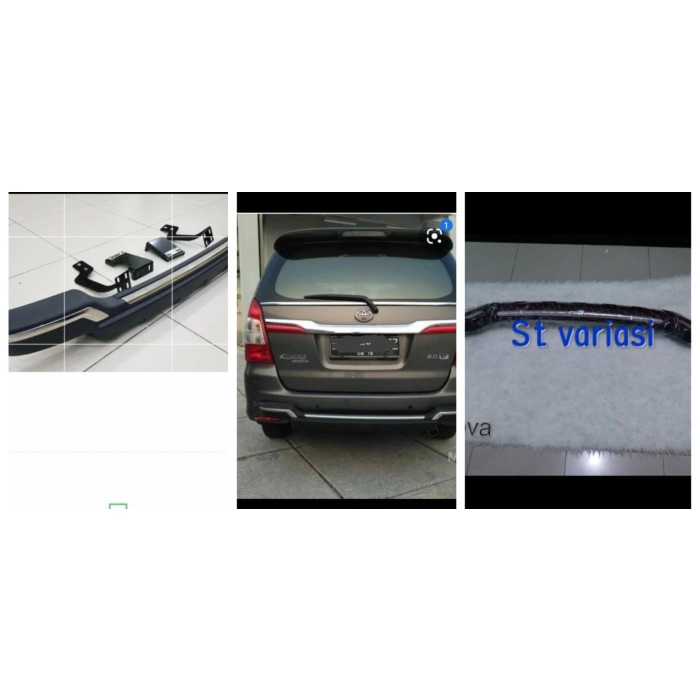 Pengaman Bumper Belakang Bumper Innova 2008-2015