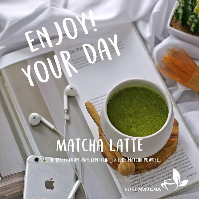

Matcha Green Tea Latte Powder Bubuk Greentea Latte 500gr Minuman Rasa