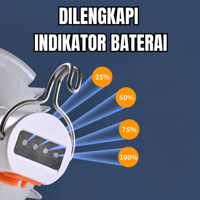 Gemilang Karya Lampu Emergency Led Usb 5V Lampu 80W/100W Emergency Magic / Lampu Tenda / Lampu