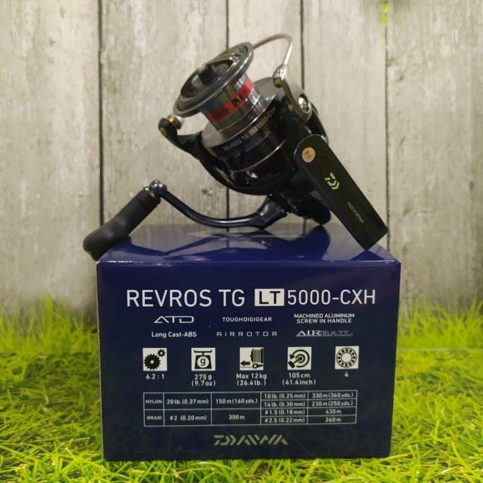 Ready Reel Spinning DAIWA REVROS TG LT 5000-CXH POWER HANDLE