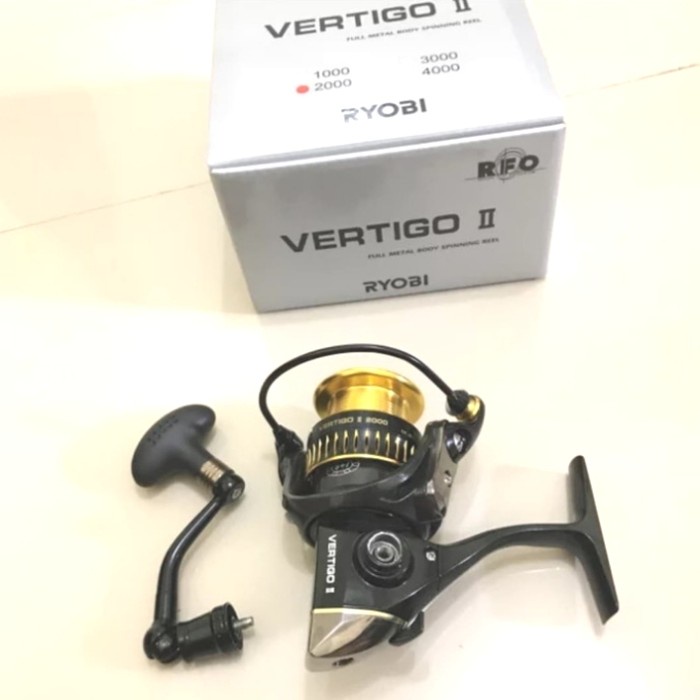 Ready reel ryobi vertigo ii 2000 3000 power handle metal body