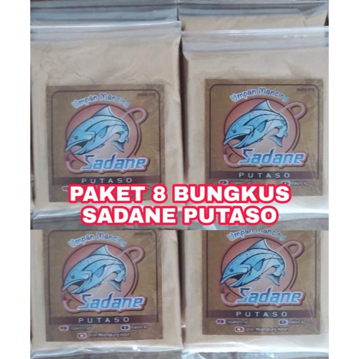 Ready SADANE PUTASO UMPAN MANCING PAKET 8 PCS