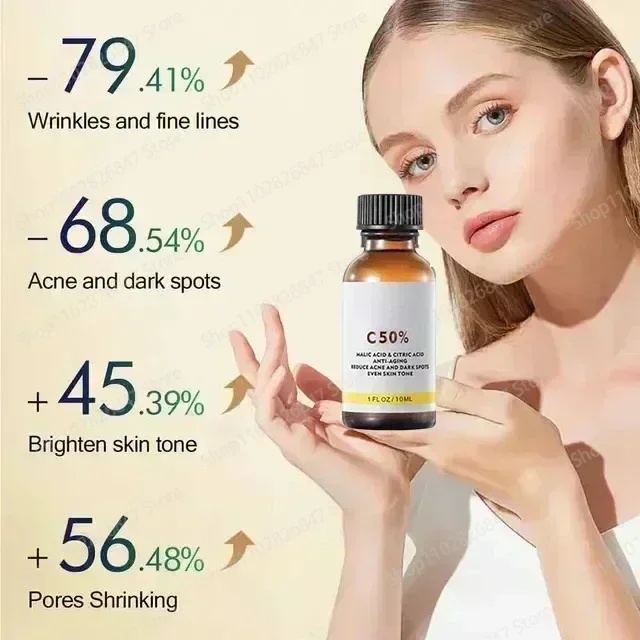 NEW HIGH QUALITY 50% CHEMICAL EXFOLIATING PEEL TCA PEEL ACID SKIN SUPERFORCE PIGMENTATION LIGHTENING