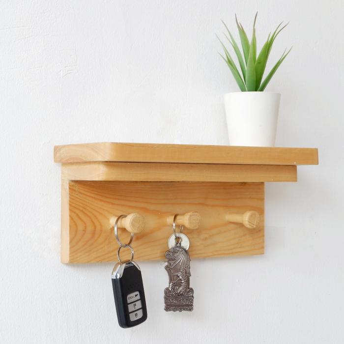 Promo Terbatas Stiletto - Mini Kapstok - Gantungan/Rak/Wadah/Storage/Tempat Kunci Tas Untuk Dinding