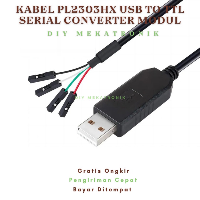 [SPN] Kabel PL2303HX USB To TTL Serial Converter Modul 2303 RS232