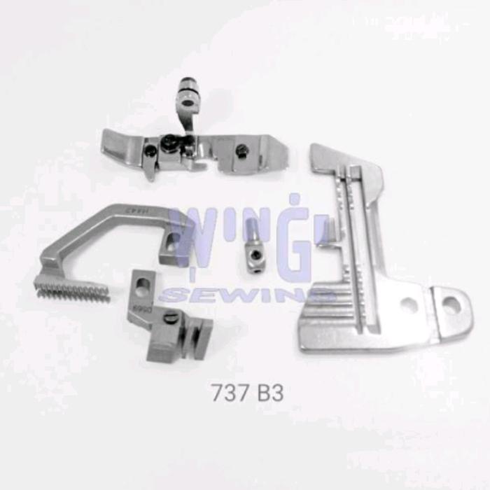 TERBARU SIRUBA Gauge Set Mesin Jahit Obras Industri SIRUBA TYPICAL YAMATA