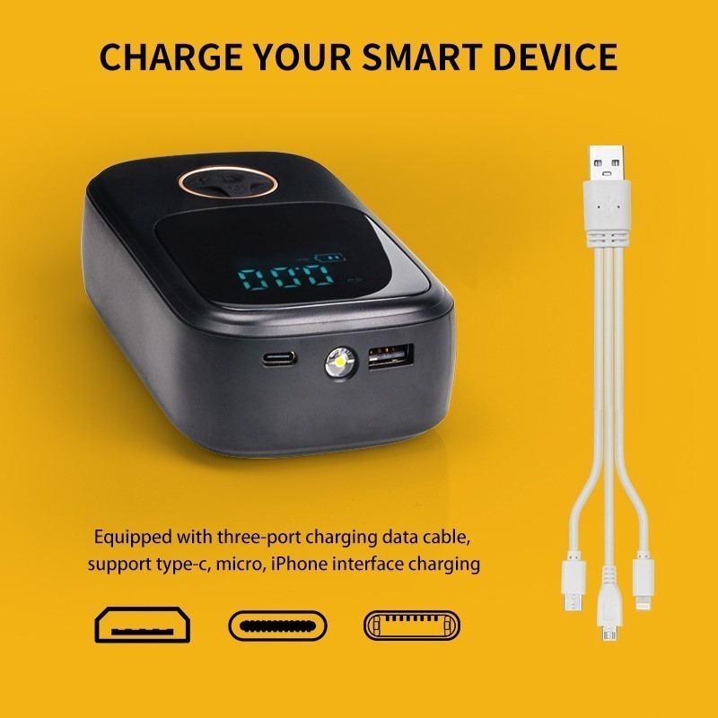 AYOOOLLARIZSS KEELAT KCI01 Pompa Udara Mini Pompa Portable Pompa Kompresor Udara