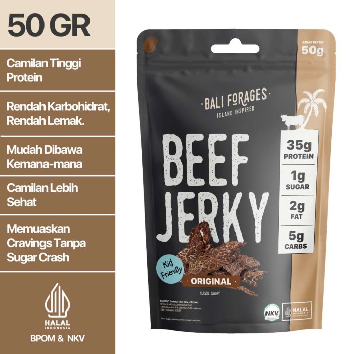 

Original Beef Jerky (DENDENG AMERIKA) Makanan Ringan