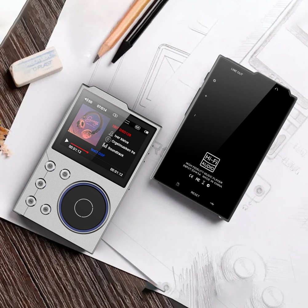 HiFi MP3 Player Lossless DSD Digital Audio Music Player HiFi Lossless Audio Player Portable Digital 