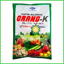 Pupuk Grand‑K 1 kg – Kalium & Nitrogen Kristal