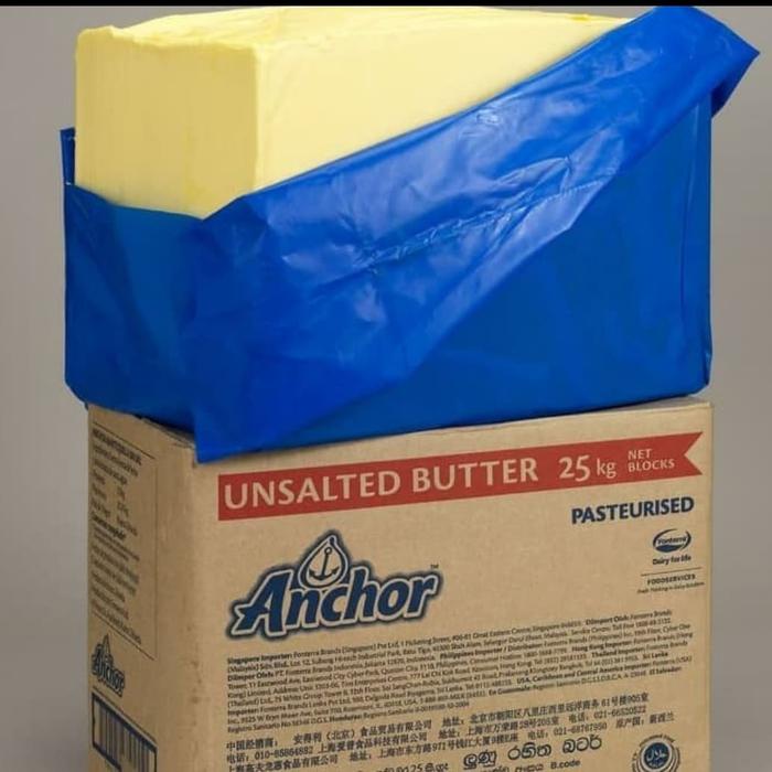 

Unsalted Butter Anchor repack dari 25kg