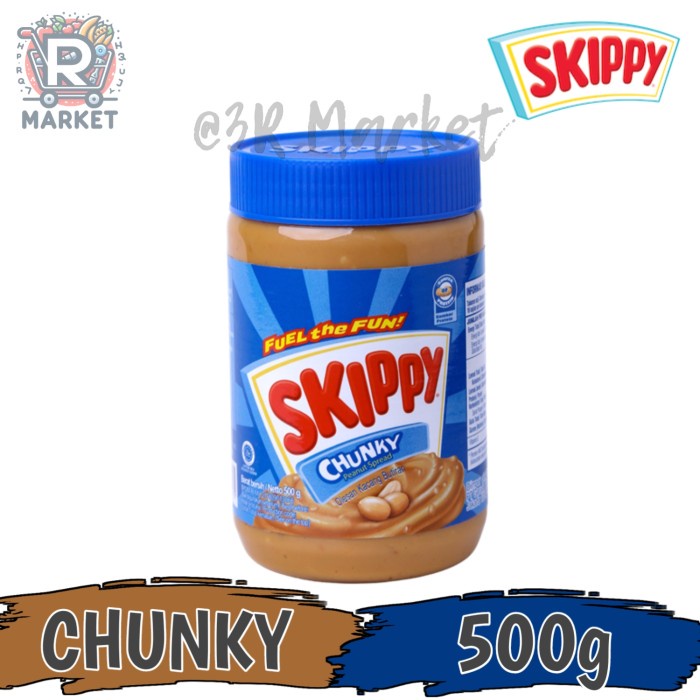 

Skippy Chunky Peanut Butter Spread Selai 500g