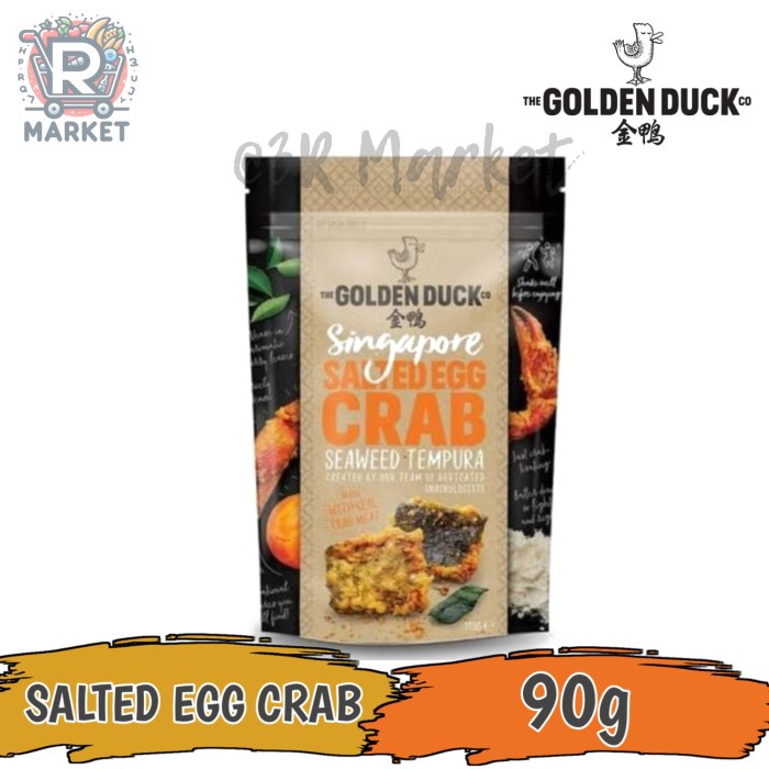 

Golden Duck Singapore Salted Egg Crab Seaweed Tempura