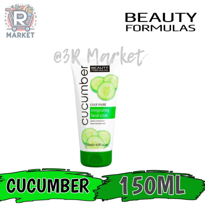 

Beauty Formulas Moist Cucumber Invigorating Facial Scrub