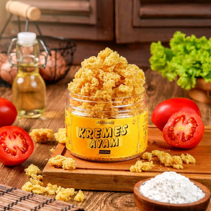 

IM246 Kremes Ayam Nostalgia 100gram Makanan Food Snack Merah Oil Cemilan keripik & camilan isi