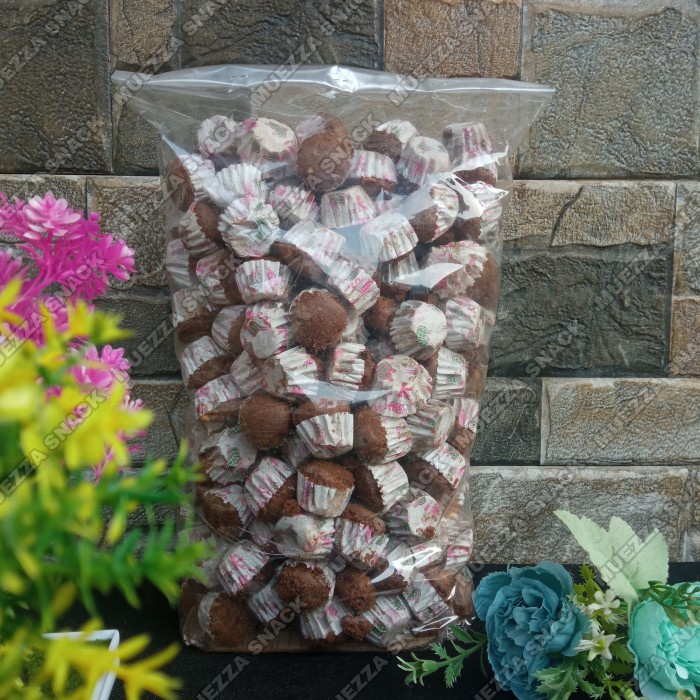 

YE670 1 kg kue kering brownies / brownis mini kiloan cemilan instan DISKON