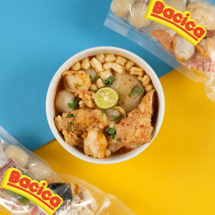 

ZA315 Lakoca Bakso Aci Granat Membara Bacica - Cemilan Instan Mudah Disajika BIG SALE