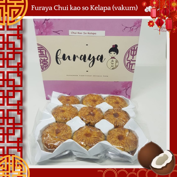 

GRATIS ONGKIR Chui Kao So KELAPA Furaya Kue kering Mentega oleh oleh Khas Medan VP325