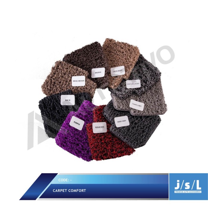 Karpet Mobil Comfort Toyota Agya Deluxe Original