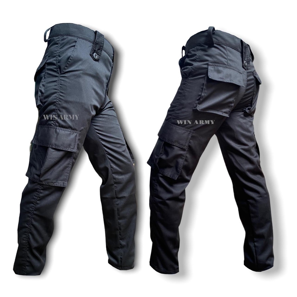 Celana PDL Security Satpam FKPPI Celana Lapangan Pramuka PMR Hitam Celana Polisi Coklat Hitam Navy