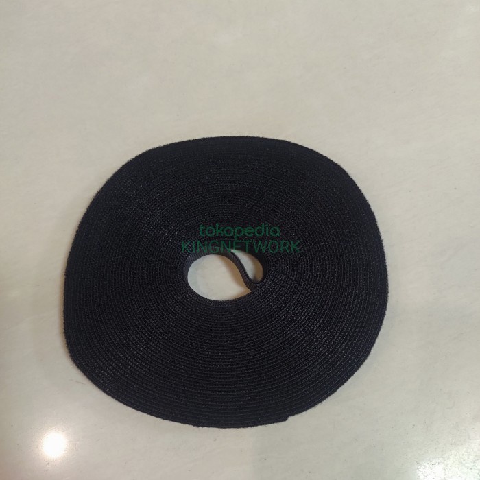 

TERBARU Velcro Magic Tape 10M Lebar 1CM Hitam PROMO!