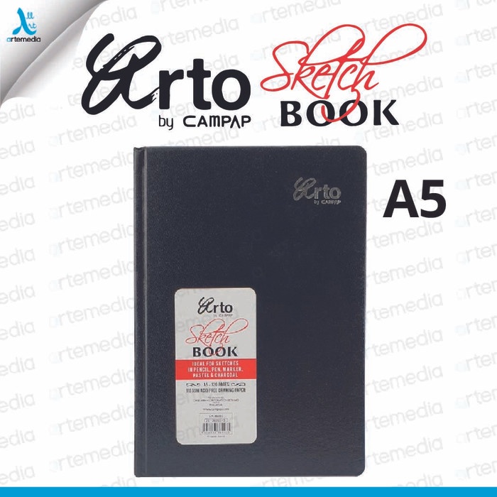

TERBARU Buku Sketsa Arto A5 Hard Cover Sketchbook HOT SALE!