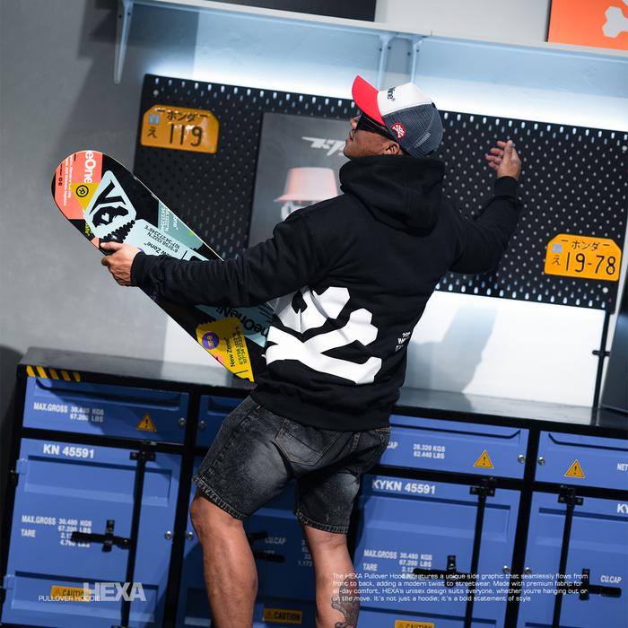 Oneonenine Ksr Hoodie Hexa Black Series - Sweater Motor Unisex Fleece Sablon -AmanahJaminan