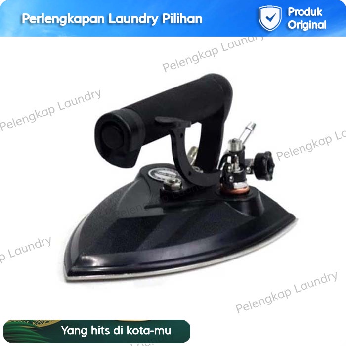 Kepala Setrika Uap Boiler Laundry Pencet F-Strong