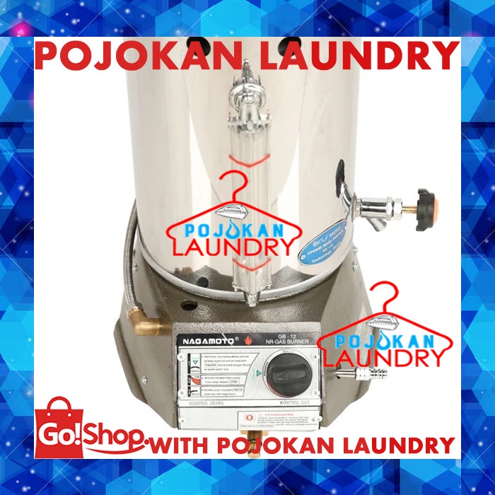 Nagamoto 15 Liter/Nagamoto Gb 17/Tabung Boiler Nagamoto/Setrika Uap