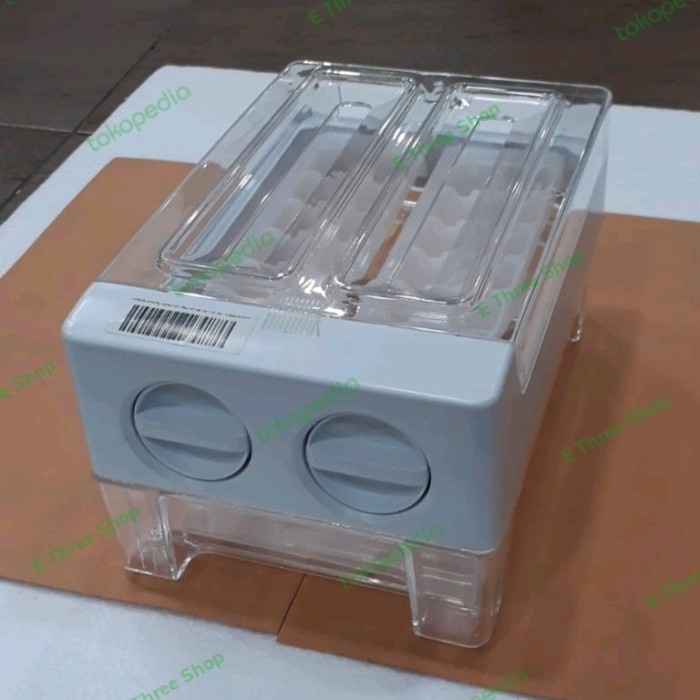 Ice Twist Maker - Cetakan Es Untuk Kulkas dan Wadah Penampung Es