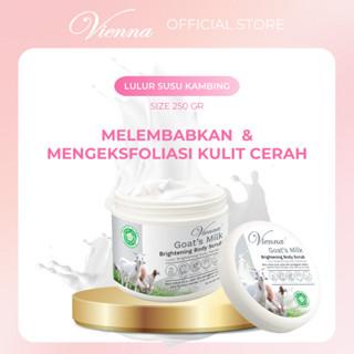 [Best Seller] Vienna Goat'S Milk Body Scrub - Lulur Susu Kambing Brightening & Moisturizing Pemutih