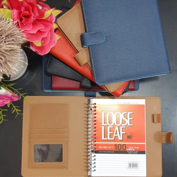 

Zira" Binder Polos Kulit Sintetis / Binder Polos A5, B5